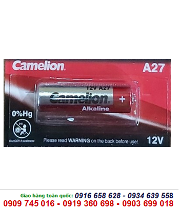 Pin Remote 12V Camelion A27, 27AE, MN27 Plus Alkaline chính hãng 